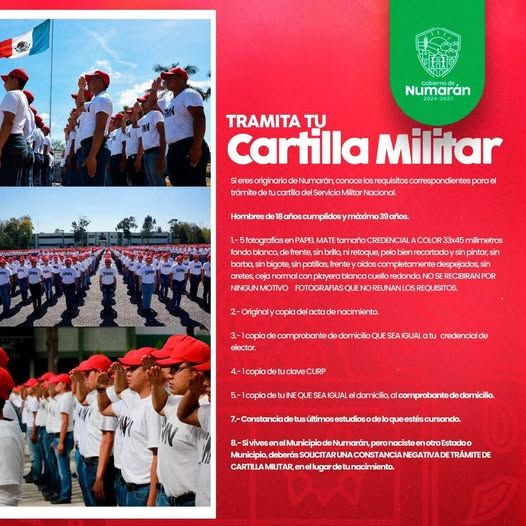 TRAMITA TU CARTILLA MILITAR
